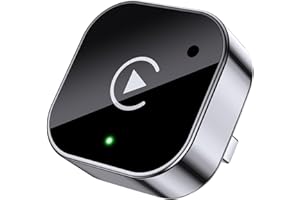 2-in-1 Wireless Auto Adapter for CarPlay and Android, Plug and Play CarPlay Dongle Converts Wired to Wireless, Fast Auto Connection, No Lag, Compact Design for iPhone and Android