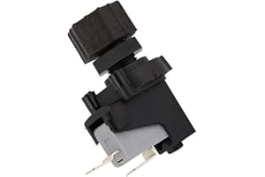 CAFOPGRILL Interruptor, Interruptor de Presión de Aire Diferencial Ajustable de Interruptor de Presión 125-250v para Triturador de Desperdicios de Comida y