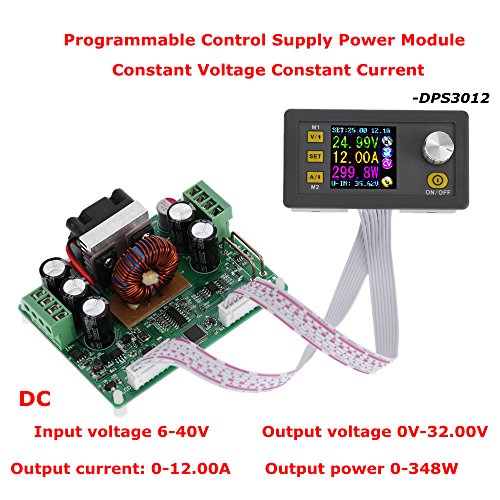 KKmoon LCD Digital Programmierbare Konstantspannung Aktuelle Step-Down Power Supply Modul DC 0-32.00V/0-12.00A - 7