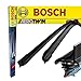 Produktbild 3 397 007 187 Bosch Wischerblättersatz Scheibenwischer Wischblatt Aerotwin Vorne A187S