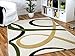 Produktbild Designer Teppich Maui Creme Grün Loops in 5 Größen