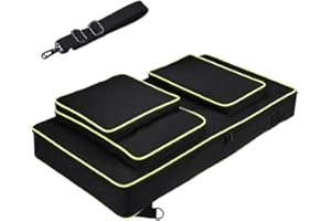Janjunsi Contrôleur DJ Portable étui de Transport Sac à bandoulière Compatible avec Pioneer DJ DDJ-FLX10/DDJ-1000/DDJ-1000SRT/AlphaTheta DDJ-GRV6 Sac de Rangement pour Contrôleur