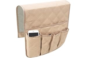 SOWUDM Range Telecommande Canape Canapé Chaise Sac de Rangement au Bras Couch Téléphone Contrôle Téléphone Boîte de Rangement des Magazines Sundries Organisateur Organiseur pour Accoudoir De Fauteuil