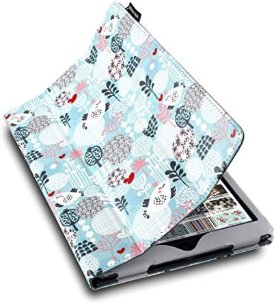 Lente Designs® Apple iPad Air 1, iPad Air 2 iPad (2017) iPad 5th Generation folio cover case in our fun 'Birdy NumNum' design
