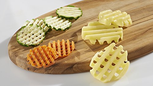 Börner Welle-Waffel PowerLine Set mit Sicherheitsfruchthalter (grün) – BPA frei - 3