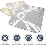 PetFusion SmartGrip-Vorleger für Katzentoiletten (Grau “Twist”)