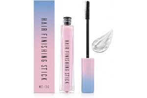 Hårfinishing Stick, hårvaxstick för babyhår kontroll, hårstylingpenna för frizz och flygande hår, långvarig omedelbar kontroll, bärbar, transparent, hårvaxspinne för kvinnor