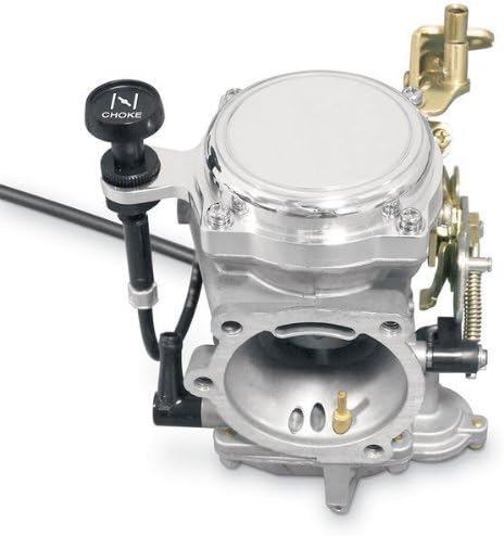 Yost Performance CV Carburetor Top Cover - Smooth with Choke Cable Bracket YCCB-NL by Yost