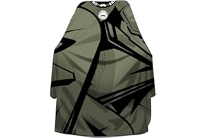 STYLANCE Mantella da barbiere per tagliare i capelli, grembiule impermeabile unisex per parrucchieri, per acconciature, taglio e colorazione, Verde, 55*61in