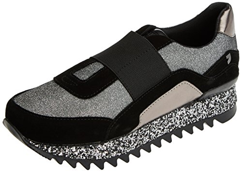 Gioseppo 41072, Zapatillas para Mujer, Plateado (Plata), 37 EU