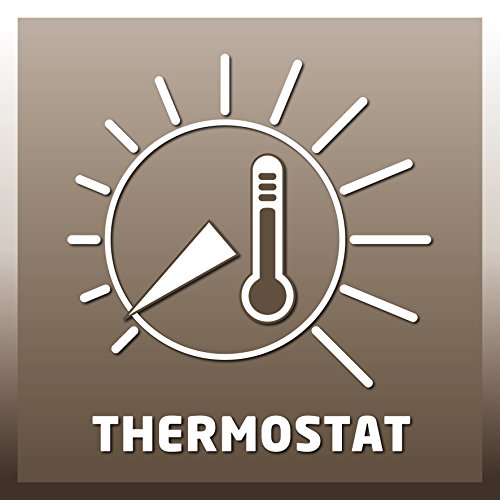 Einhell Heizlüfter KHO 1500 (1500 Watt, zuschaltbare Drehfunktion, 2 Heizstufen, Ventilatorbetrieb, PTC-Heizelement) - 8
