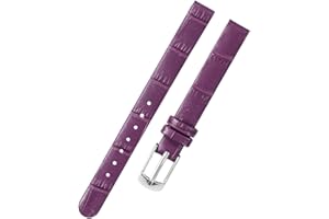 SAXTZDS Bracelet de montre coloré 8mm 10mm petite taille bracelet de montre en cuir montre pour femme sangles de remplacement accessoires de montre