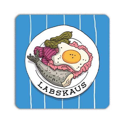 Preisvergleich Produktbild Stadtliebe® / Hamburg Magnet flexibel Labskaus