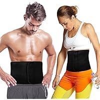Dekool Universale Fascia Cintura Dimagrante Compatibile con Tutte le Dimensioni per Uomo e Donna, Corsetto per Allenamento, Promuove la Perdita di Peso Brucia Grassi Fa Sudare