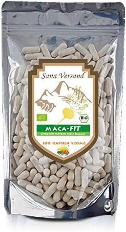 Maca Fit Organic Maca 300 Capsules