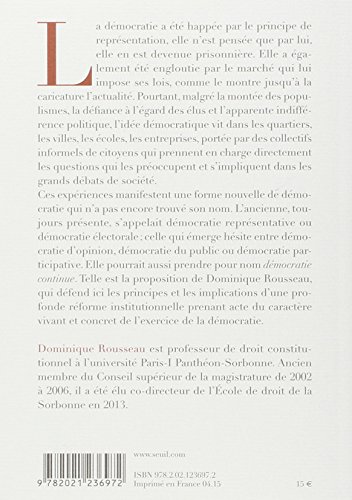 Book's Cover of Radicaliser la démocratie . Propositions pour une
