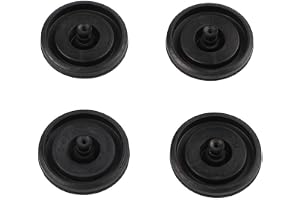Svart gummimembran tätning för Fluidmaster 242 400 747, 83143 (4 st)