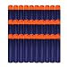 Produktbild HONGCI 30Pcs Blau 9,5cm EVA Darts Pfeile Für Alle Nerf N-Strike Elite MEGA Blaster Toy Gun, Nerf MEGA Zubehör,Spielzeug Pistole Scharfschütze Bullet