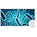Produktbild Acrylglasbild Glasbild Bild 120x60 cm 5mm Panorama Labor Mikroskop türkis Farbe color