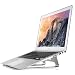 Produktbild Zolion® Laptop-Standfuß Einfache Premium-Qualität Aluminium mit Silikon-Pads, # 1 Universal Laptop-Ständer für ergonomischen Komfort auch ein Laptop-Kühlstand. Für Macbook Pro iPad Pro Surface Pro und alle Laptops 11 bis 15", Perfekte Macbook Stand (Silber)