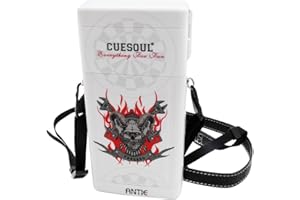 CUESOUL ANTIE Custodia Rigida per Freccette, Contiene 6 Freccette con Punta in Acciaio/Freccette con Punta Morbida e Punte per Freccette Extra, Alberi e voli, Uso Durevole