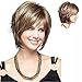 Produktbild Meijunter H8I Fashion Cosplay Short Kurz Curly Synthetic Hair Haar Women Full Wigs M19-270 32cm