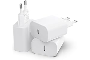 GEJIN 25W USB C Adapter, 3er Pack USB c ladegerät für iPhone 16 15 14 Plus Pro Max 13 12 11, Pad,PD 3.0 iPhone schnellladegerät, Ladestecker iPhone Power Adapter USB stecker USB C Netzteil(Ohne Ladekabel)