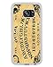 Produktbild BALAQUINN - Samsung S7 Edge Case,Ouija Board Rubber Case (White) for Samsung Galaxy S7 Edge