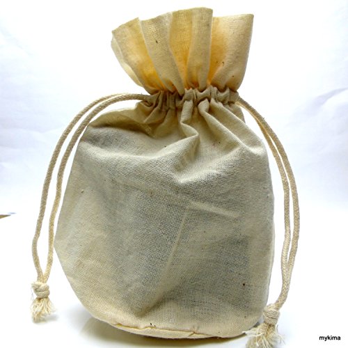 Kaltgerührte Schafmilchseife Pfirsich 150gr | Naturseife liebevoll verpackt im Leinensackerl! - 4