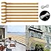 Produktbild shsyue Balkon Sichtschutz 5x0,9m Sichtschutz HDPE ohne Schrauben durchlässig Balkonabdeckung Kabelbinder befestigt