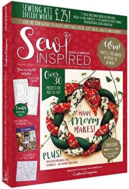 Sew Inspired Issue 10-Winter Edition, paper, Multicoloured, 23 x 31 x 23 cm