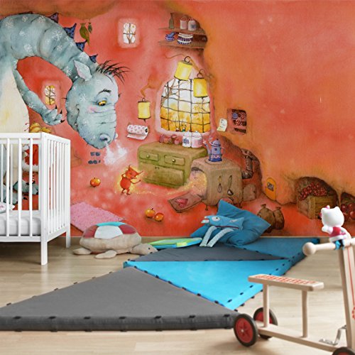 Preisvergleich Produktbild Apalis Kindertapeten Vliestapeten Mmh, Bratäpfel Fototapete Breit / Vlies Tapete Wandtapete Wandbild Foto 3D Fototapete für Schlafzimmer Wohnzimmer Küche / 94726