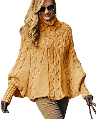 cape jumper with sleeves