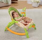 Fisher-Price Newborn-To-Toddler Portable Rocker, Lizards – Babywippe/Schaukelstuhl – aus USA - 20