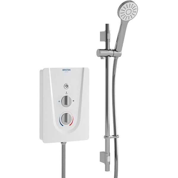 Bristan SM385 W 8.5 kW Smile 3 Electric Shower - White : Amazon.co.uk: DIY  u0026 Tools
