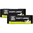 PEESAFE Pee Safe Panty Liners For Women Daily Use - 40 Liners | 155Mm Optimum Coverage (Small Size) | Curvy Design, Cottony-Soft Surface| Keeps You Dry & Fresh All Day Long