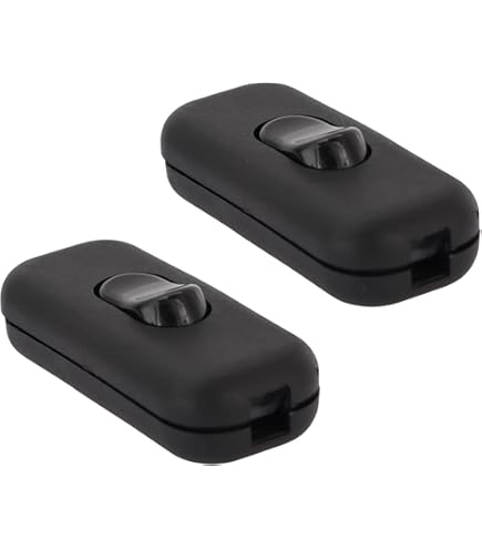 Interruttore A Filo Dorato, 2 Poli, 6 A, 250 V, Adatto Per LED