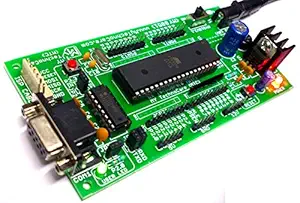 My TechnoCare 8051 Development Board with Atmel AT89S52 Microcontroller & MAX232 IC