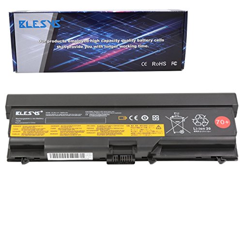 BLESYS - 7800mAh Lenovo 45N1000, 45N1001, 45N1004, 45N1005 Ersatz Erweiterte Laptop Akku passen Lenovo ThinkPad L410 L412 L420 L421 L510 L520 L530 T410 T410i T420 T420i T430 T430i T510 T510i T520 T520i T530 T530I W510 W520 W530 Series