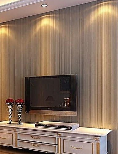wallpaper ANEW New Rainbown™ Contemporary Wallpaper Top Quality Fabric Mural wallpaper Non-woven Fabric Wall Art , brown