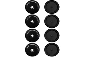 HOHOVYVY 4 Paare Gurt Knopf Für Autogurte, Aus Hartplastik, Schwarz, Geeignet Für Die Meisten Sicherheitsgurt Stopper, Auto Gurt Niete