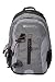 Produktbild Mountain Warehouse Merlin Rucksack - 12 Liter - Rucksack mit 4 Fächern, hohe Sichtbarkeit, gepolsterter Airmesh-Rücken, MP3-kompatibel - Für ganzjähriges Reisen, Camping Grau