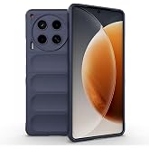 Zore Tecno ile uyumlu Camon 30 4G Kılıf Esnek TPU Oyuklu Arka Y&uuml;zey Tasarımlı Zore Etnik Silikon Kapak Lacivert