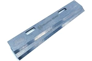 HELLISTON HSS Fers de rabot pour Black&Decker DN75, 75x12x1,5mm (1 jeu = 2 lames)