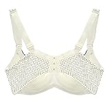 UTOVME Mütter Schwangerschafts BH Umstands Still BHs Bra Füttern Drahtlose Baumwolle - 3