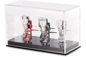 ‎NOBSOUND Nobsound Headshell Cartridge Keeper Phono Shell Case Acrylic Box Turntable Record Player Stylus Holder (Rectangle)