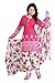 Dresses Material For Women Party Wear Printed Crepe Cotton Fabric Unstiched Pink Color In Low Price (Lovely_Pink_Salwar Suit) RS.279.00