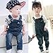 Zhuannian Unisex Baby Toddler Denim Romper Jumpsuits