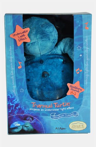 Cloud B 8723540082368 Nachtlicht Schildkröte, mit Licht und Sound, blau - 3