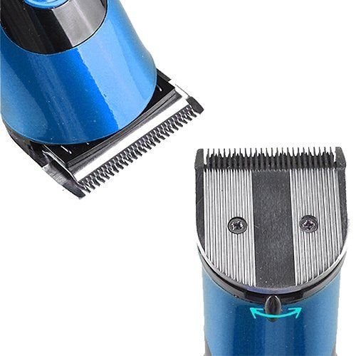 SPEED Haartrimmer Haarschneider Haarschneidemaschine Haar Rasierer mit Ladestation und 5 Aufsätzen KM-609A - 4
